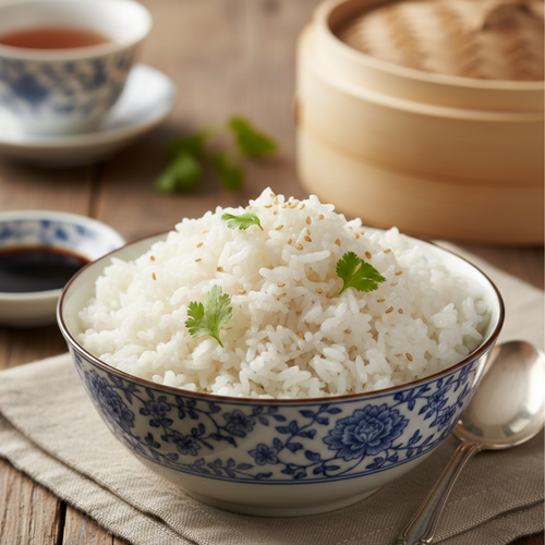 Method 1: Fluffy Boiled Rice (For Separate Grains)