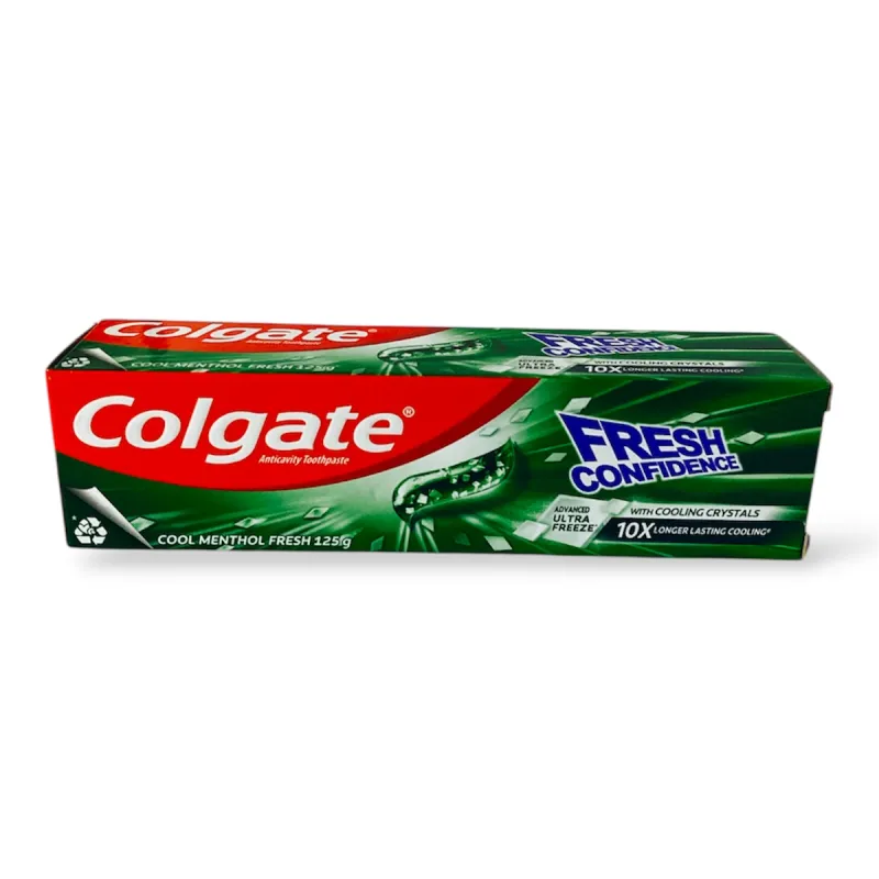 125g Colgate Fresh Confidence Menthol Fresh Toothpaste