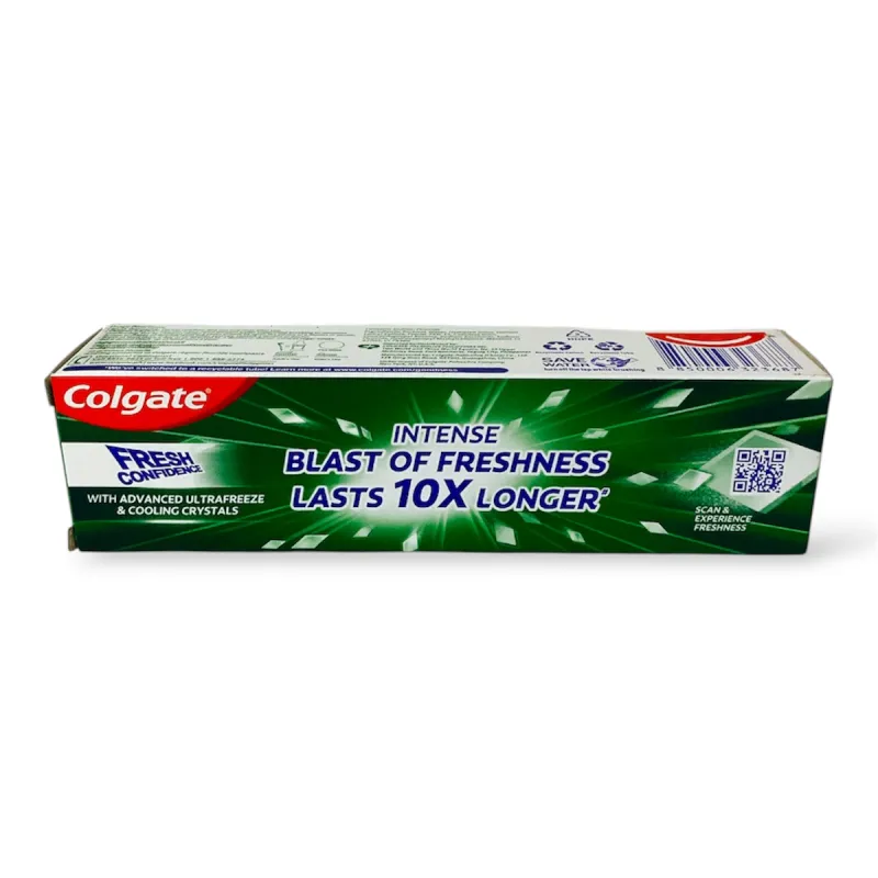 125g Colgate Fresh Confidence Menthol Fresh Toothpaste