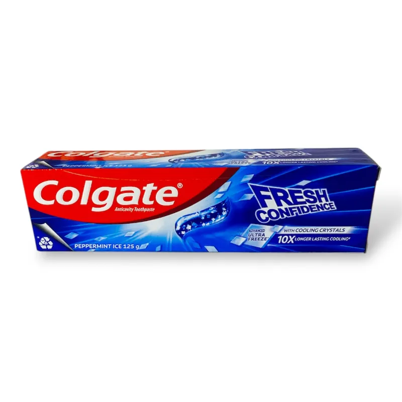 125g Colgate Fresh Confidence Peppermint Ice Toothpaste