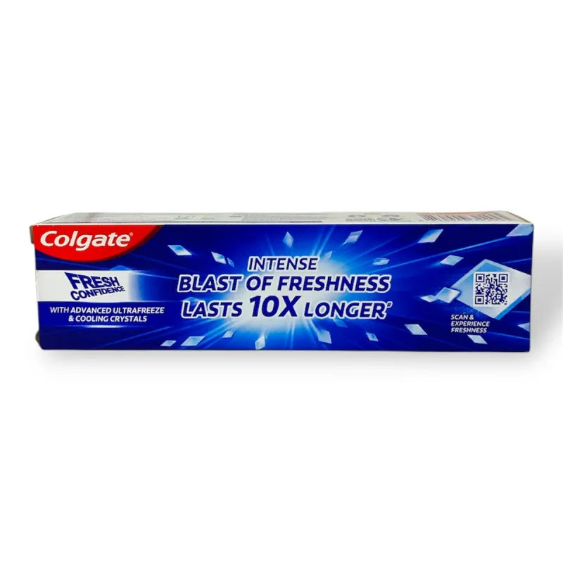 125g Colgate Fresh Confidence Peppermint Ice Toothpaste