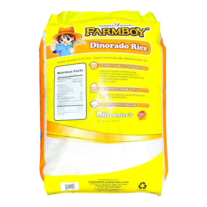 25kg Farmboy Dinorado Rice - Premium Grade Rice