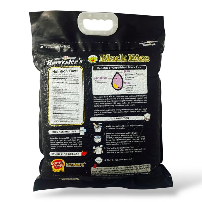 5kg Harvesters Black Rice