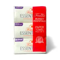 Femme Essentials Interfolded Paper Towel Pack of 3