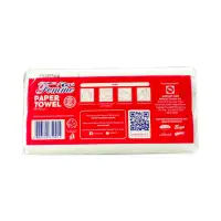 Femme Interfolded Paper Towel 175 Pulls 1-Ply 30gsm 100% Virgin Pulp - View 3