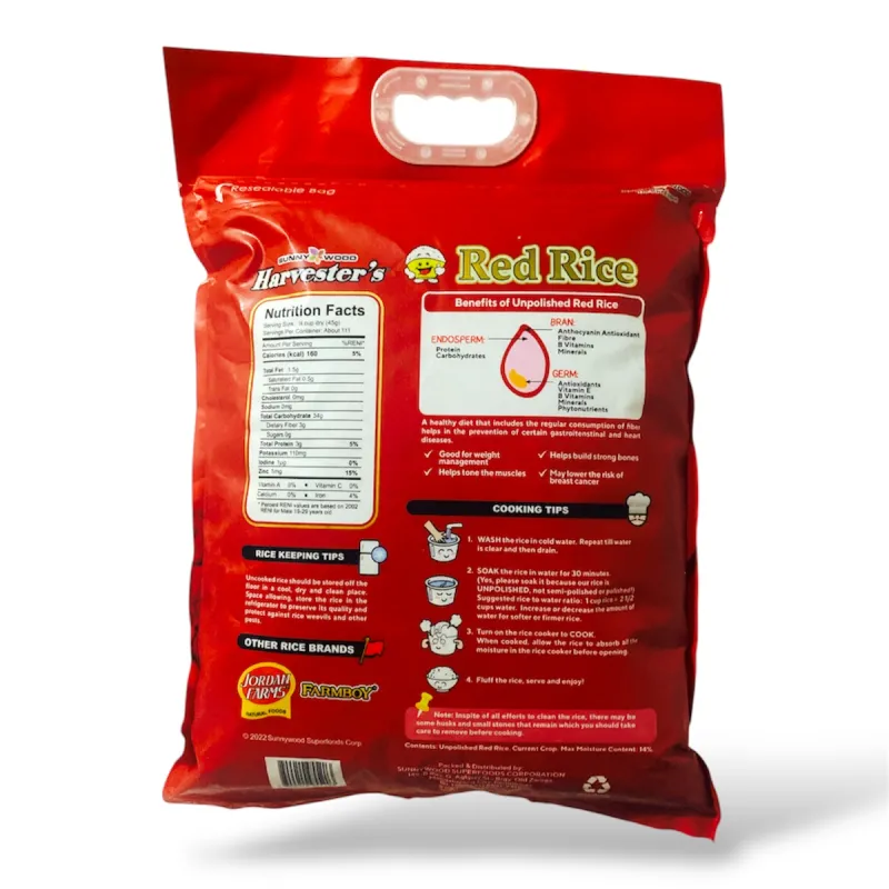 Harvesters Red Rice 5kg