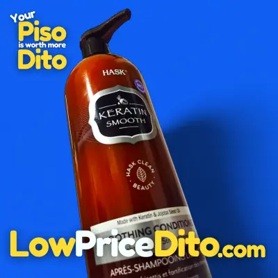 HASK Keratin Smoothing Conditioner 1L (33.8 US FL OZ)