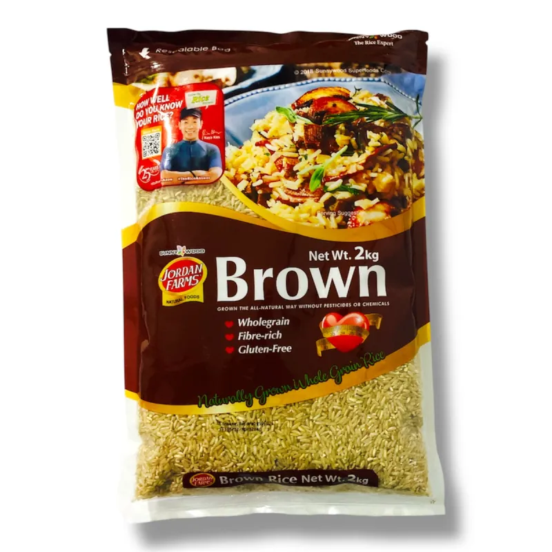 Jordan Farms Wholegrain Brown Rice 2kg