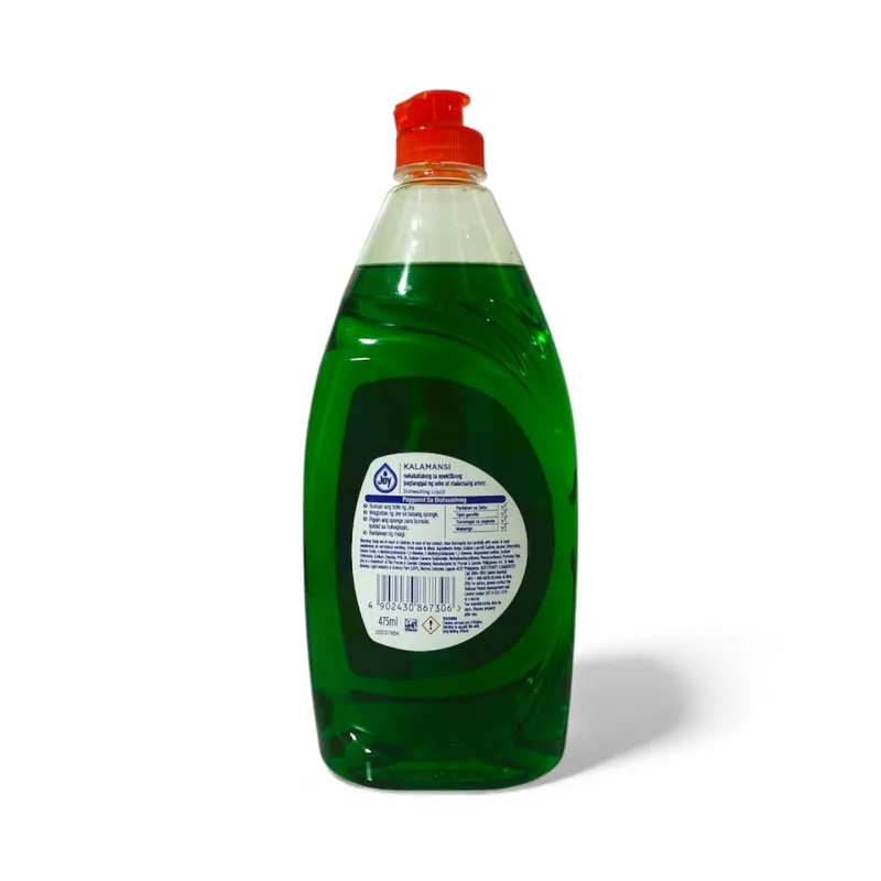 Joy Dishwashing Liquid Kalamansi 475mL – Powerful Grease Removal