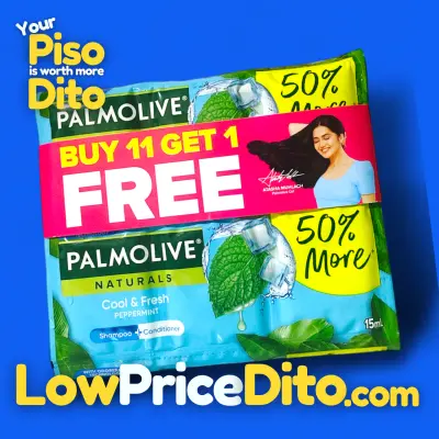 Palmolive Naturals Posh Cool & Fresh Peppermint Shampoo