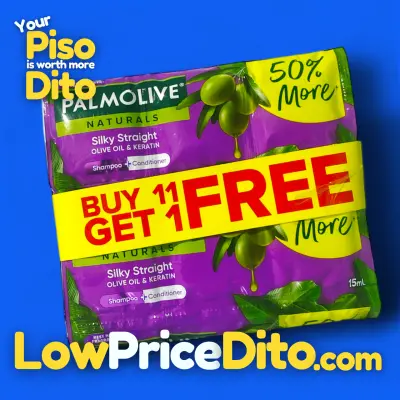 Palmolive Naturals Silky Straight Olive Oil & Keratin 15ml