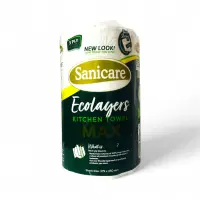 Sanicare Ecolayers Kitchen Towel Max 3-Ply 125 Pulls