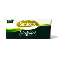 Sanicare Premium Interfolded Hand Towel 150 Pulls 2-Ply 40gsm - View 2