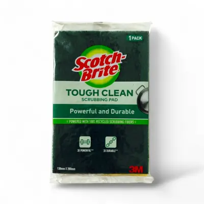 Image of Scotch-Brite Tough Clean Scrub Pad | 130mm x 200mm