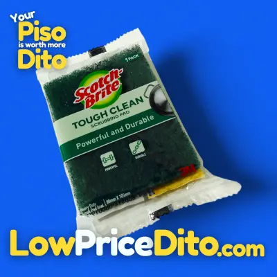 Scotch-Brite Tough Clean Scrub Pad Trial 80mm x 105mm