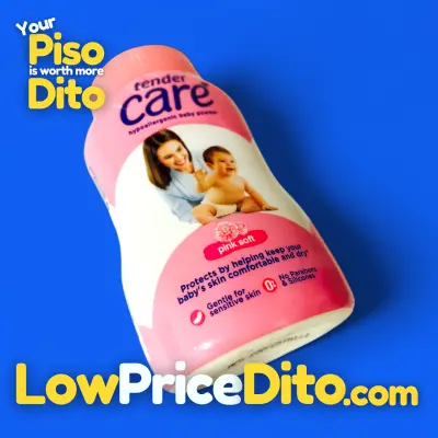 Tender Care Hypoallergenic Baby Powder Pink Soft 50g