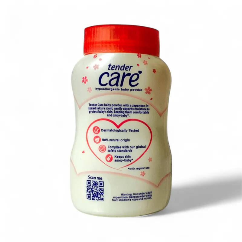 Tender Care Sakura Scent Hypoallergenic Baby Powder 50g