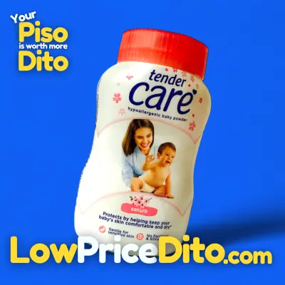 Tender Care Sakura Scent Hypoallergenic Baby Powder 50g