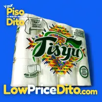 Tisyu Bathroom Tissue Classic 12 Rolls 2-Ply 400 Sheets - View 1