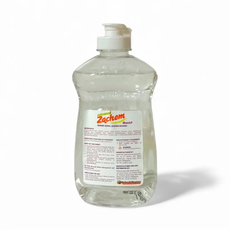 Zachem Dishwashing Liquid 250ml Unscented Antibacterial