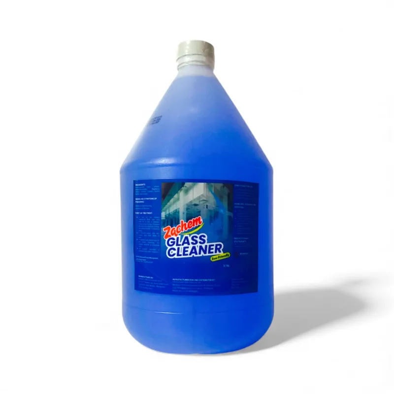 Zachem Glass Cleaner 3.78L - Eco-Friendly Professional Shine
