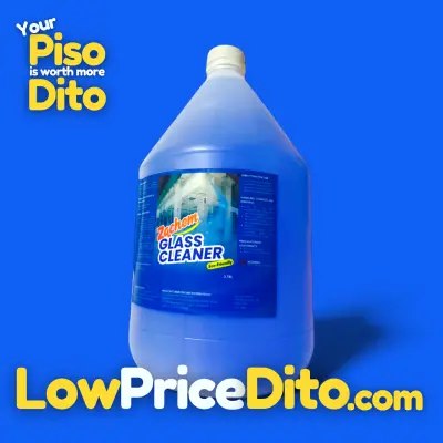 Zachem Glass Cleaner 3.78L - Eco-Friendly Professional Shine