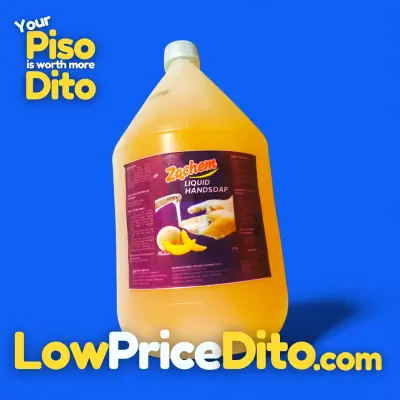 Zachem Liquid Hand Soap – Melon Scent 3.78L