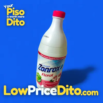Zonrox Bleach Floral 1L – Fresh 6-in-1 Total Clean