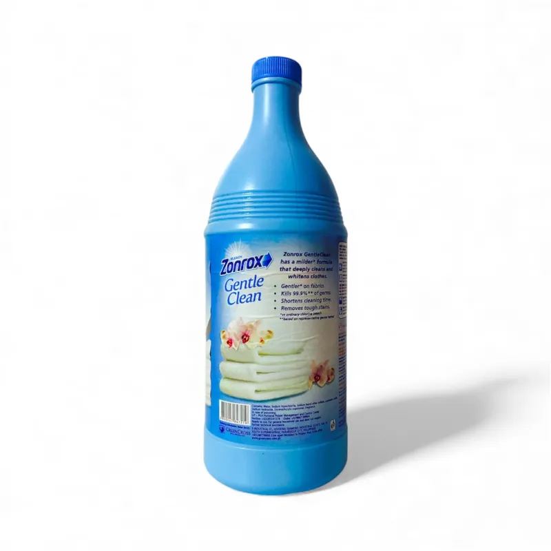 Zonrox Bleach Gentle Clean 900mL – Gentle Bleach for Whites