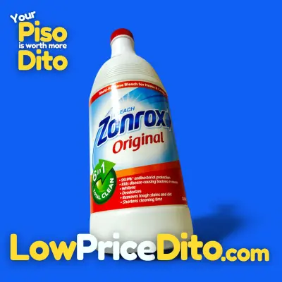 Zonrox Bleach Original 1L - 6 in 1 Total Clean