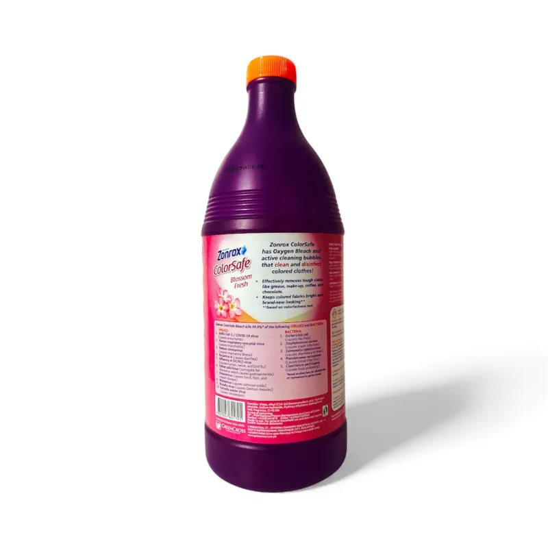 Zonrox ColorSafe Blossom Fresh 900ml with Oxygen Bleach