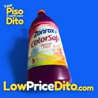 Zonrox ColorSafe Blossom Fresh 900ml with Oxygen Bleach - View 1